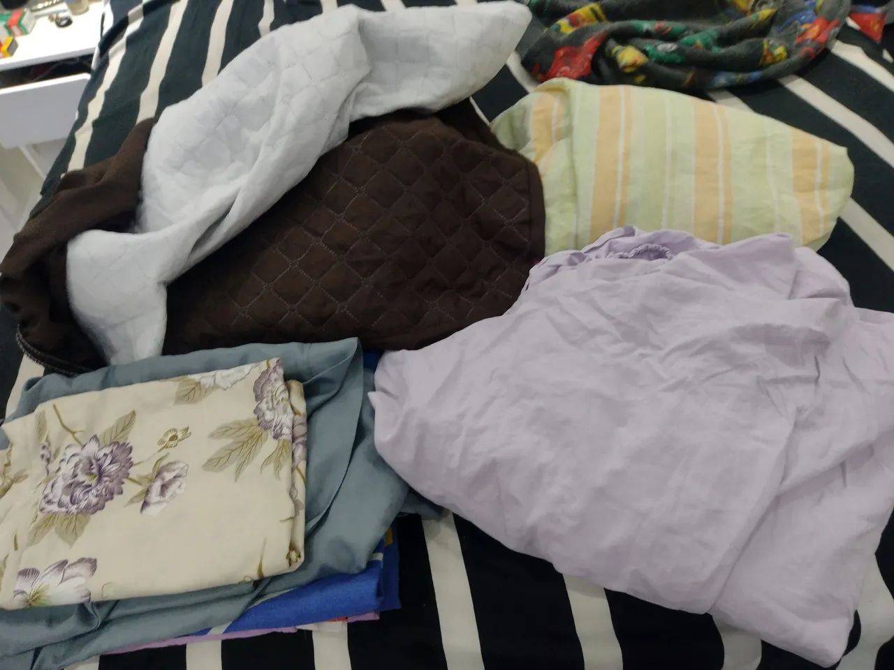 Lote roupa de cama casal 