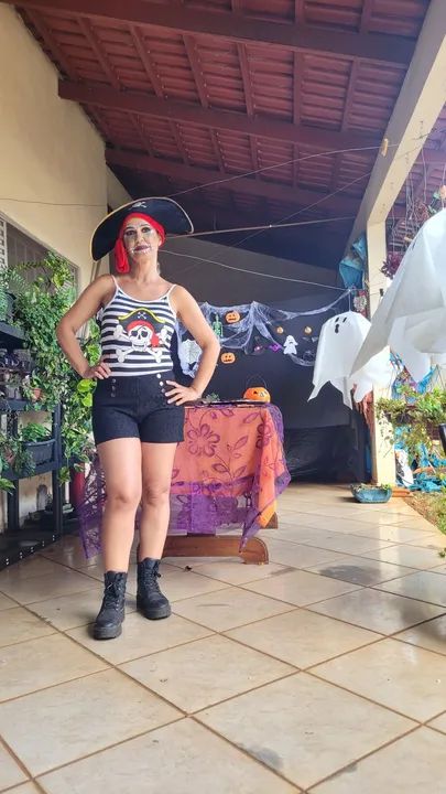 Fantasia Halloween pirata body - Foto 4