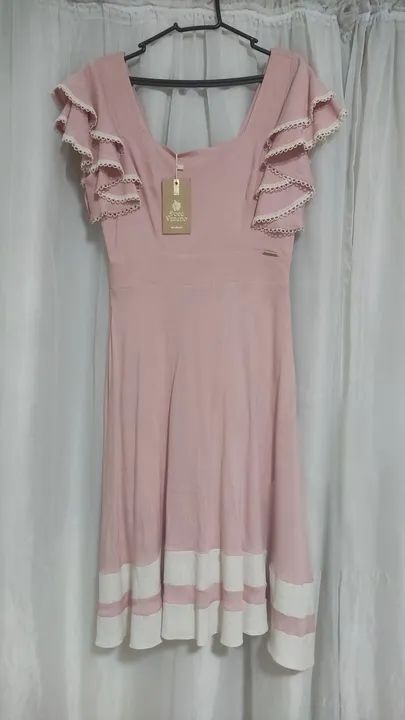 Vestido Rosé, Tamanho P - Foto 3