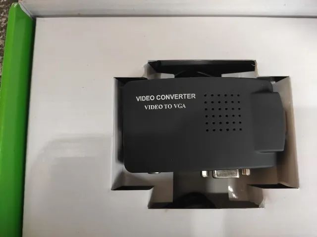 Conversor para câmeras de segurança AV para monitores VGA - Foto 2