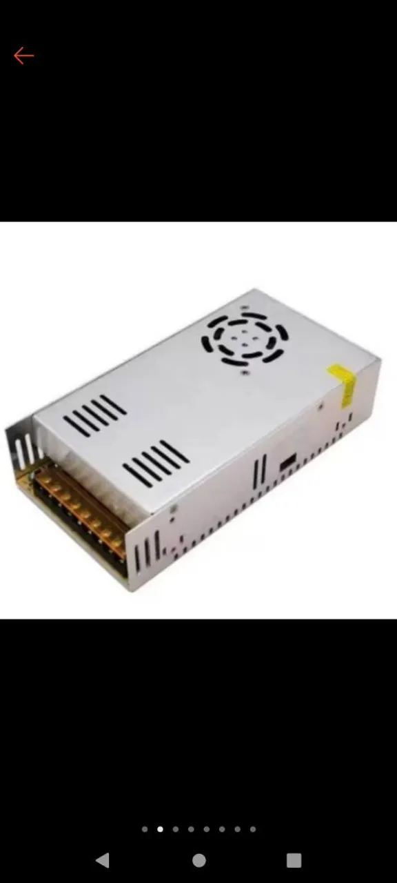 Fonte de Alimentação 12V 50A para Equipamentos de Som