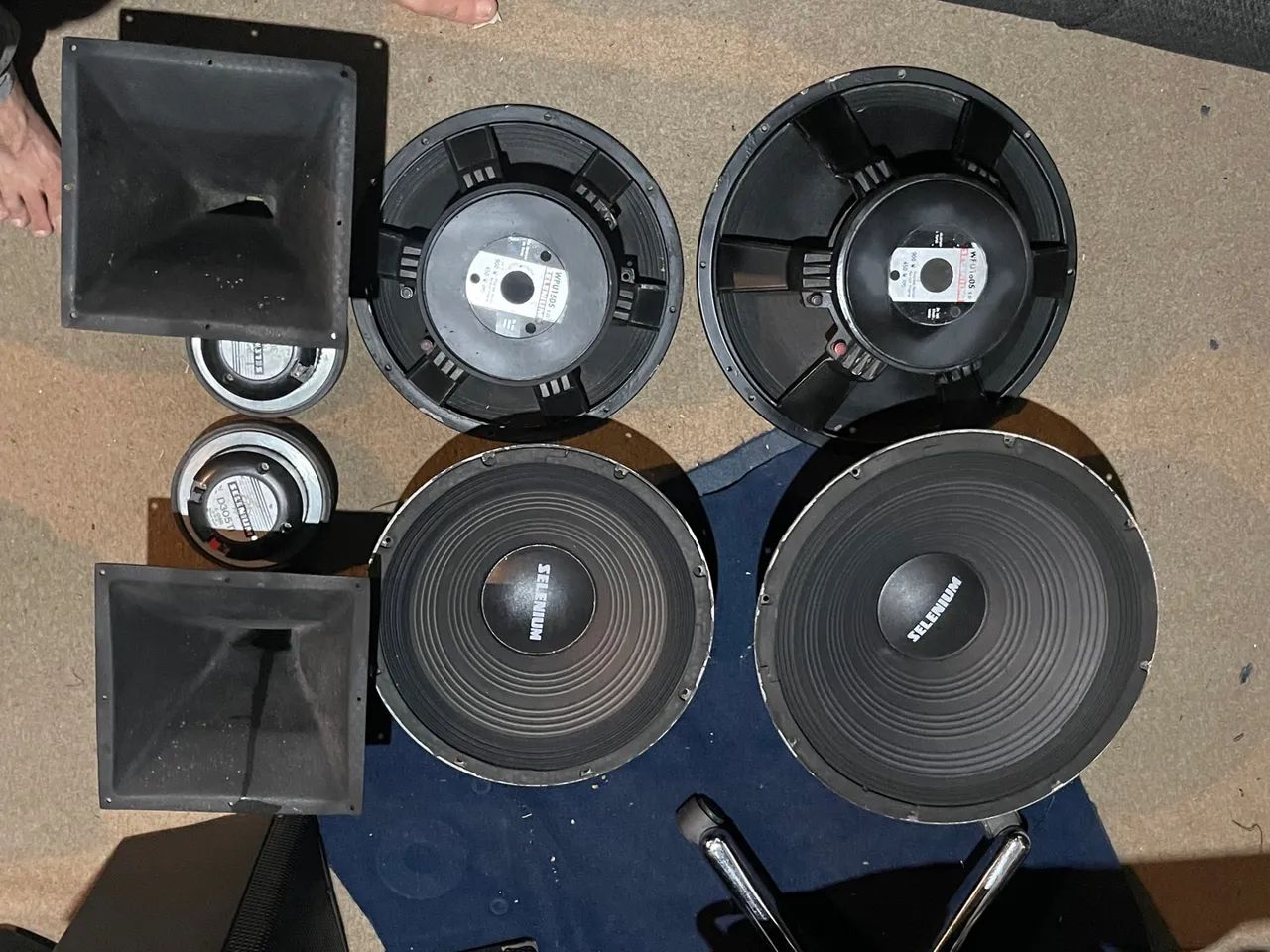 Kit som - de drivers e falantes Selenium para som