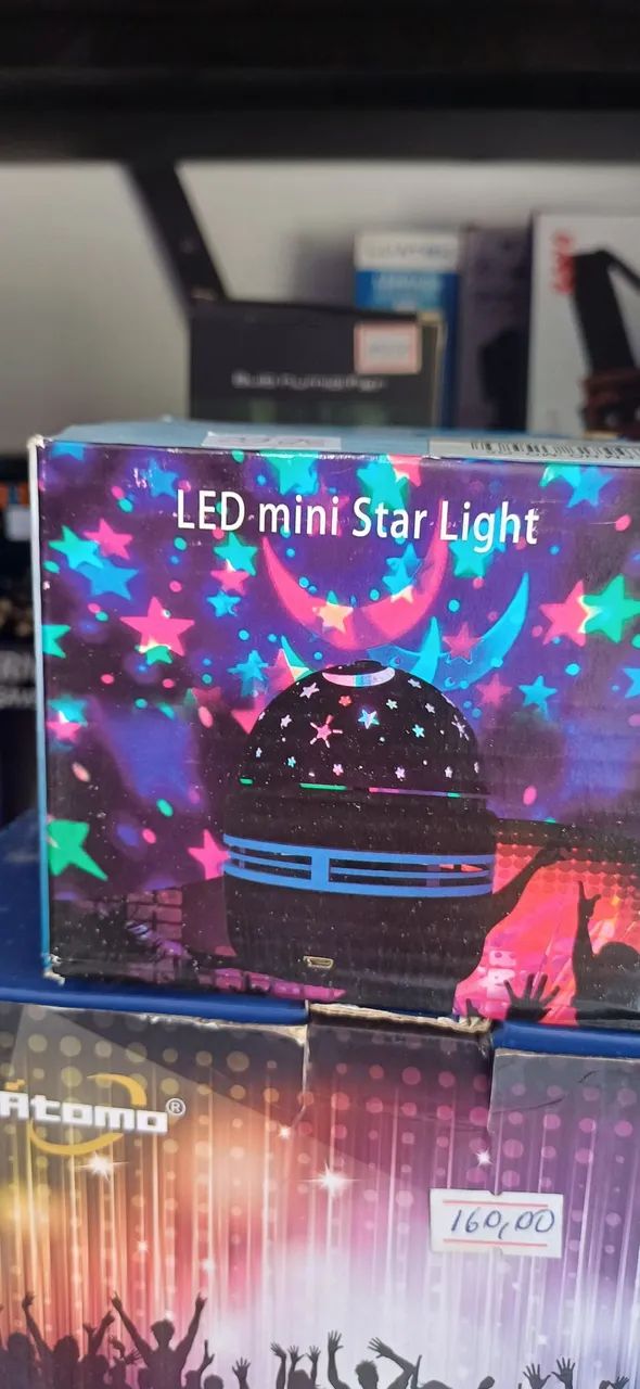 Projetor LED Mini Star Light - Ambiente Estrelado