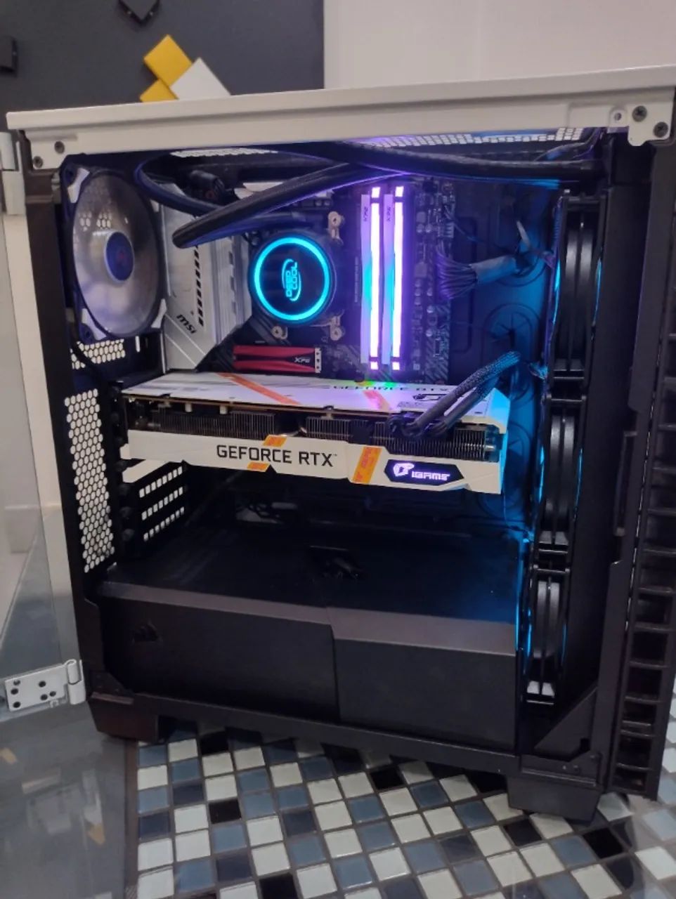 Computador gamer Ryzen 7 5800X + RTX 3070 + 32GB ram + 2TB