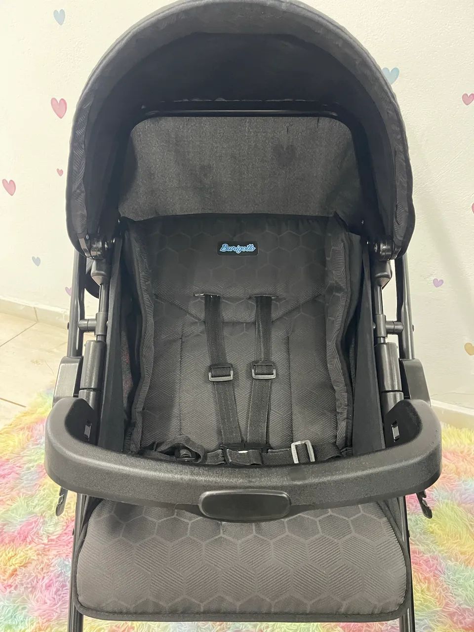 Carrinho de bebê e bebê conforto Burigotto Rio k - Foto 5