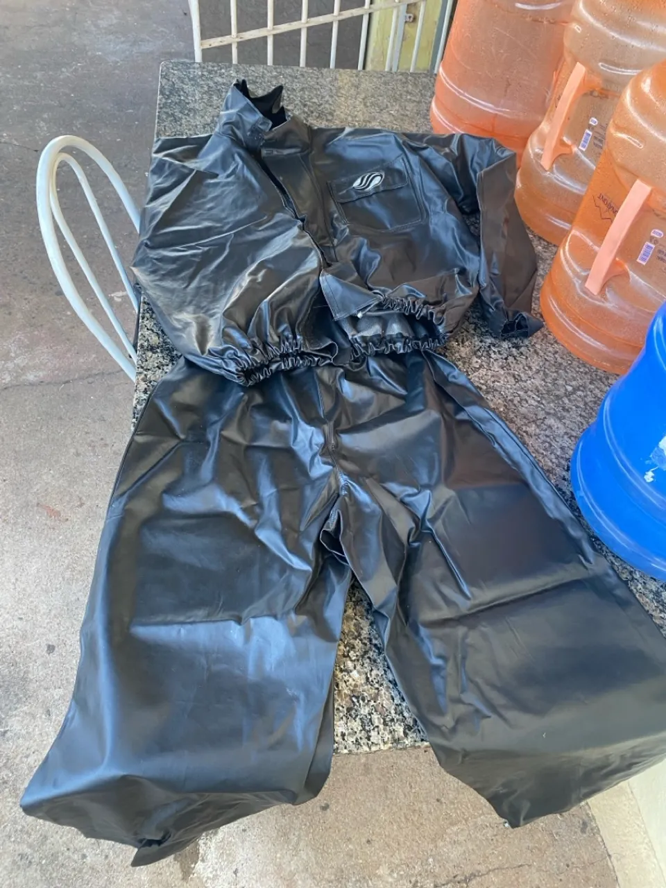 Conjunto de chuva para moto