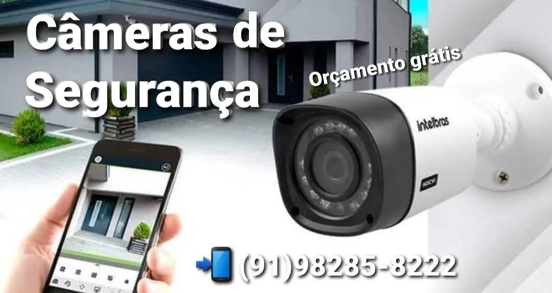 Câmera de segurança Wifi e pra dvr