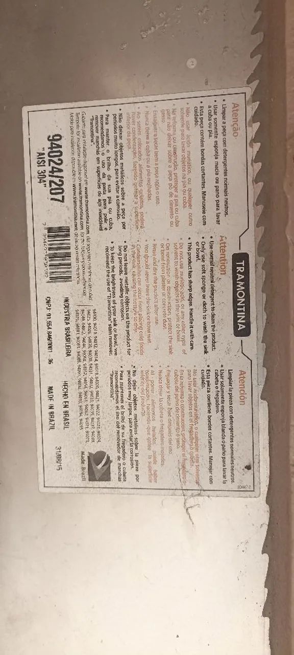 Pia de cozinha com Cuba funda - Foto 3