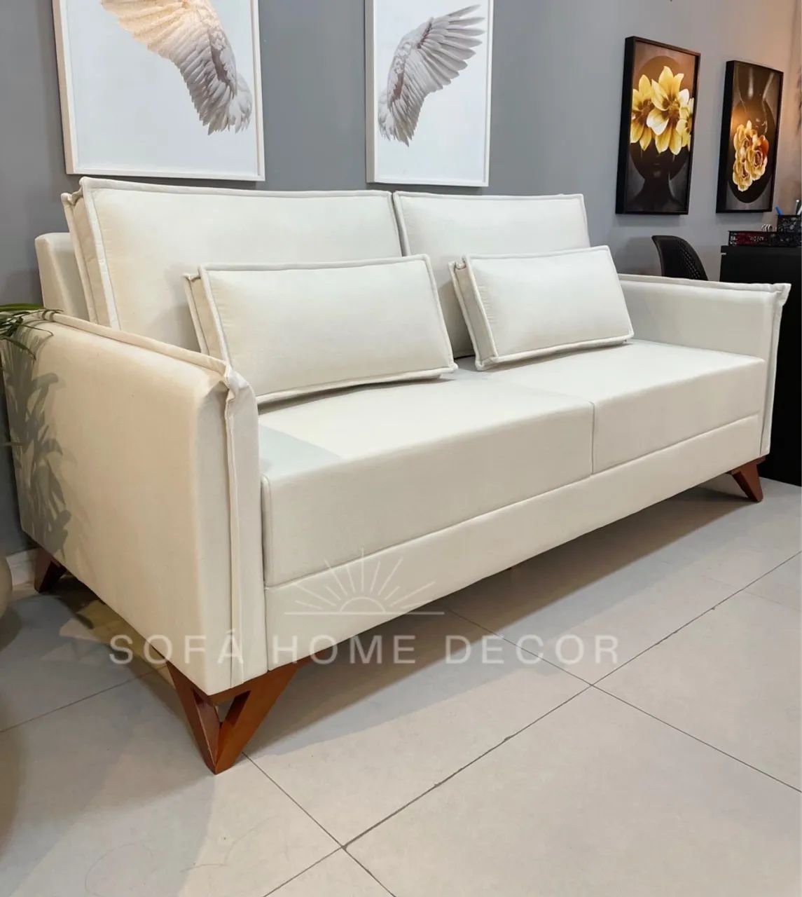 Sofá 2 Lugares Design Moderno - Conforto e Elegância