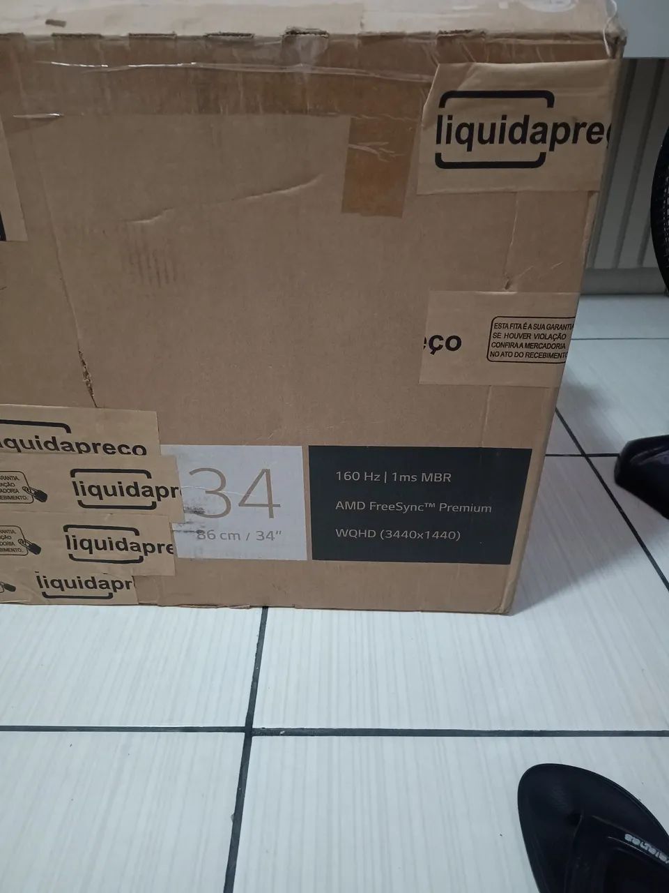 Monitor ultrawide gamer curvo ultragear LG 160hz - Foto 3