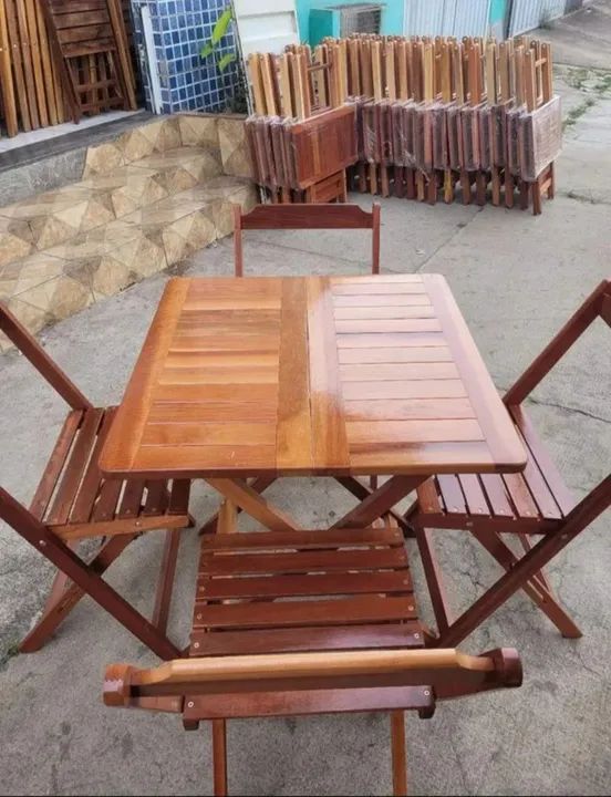 "Mesas de Madeira para Espaços Comerciais - Alta Qualidade!" - Foto 2
