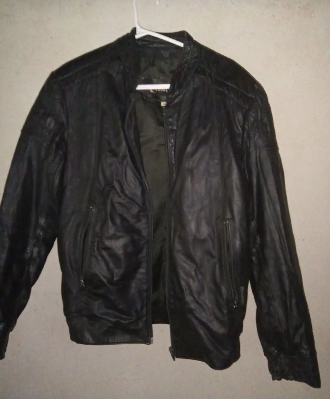 Jaqueta de Couro Masculina PIERRE CARDIN