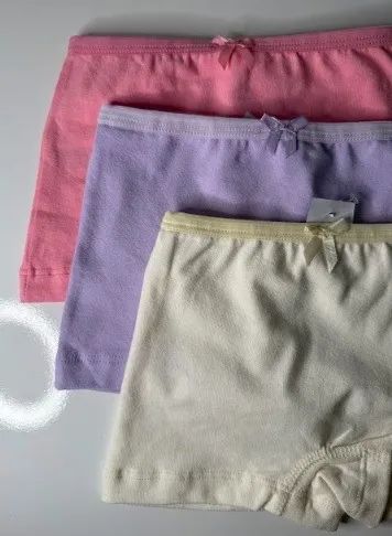 Kit com 3 ou 5 Calcinha Shorts Segurança Box Boxer Menina infantil algodão - Foto 4