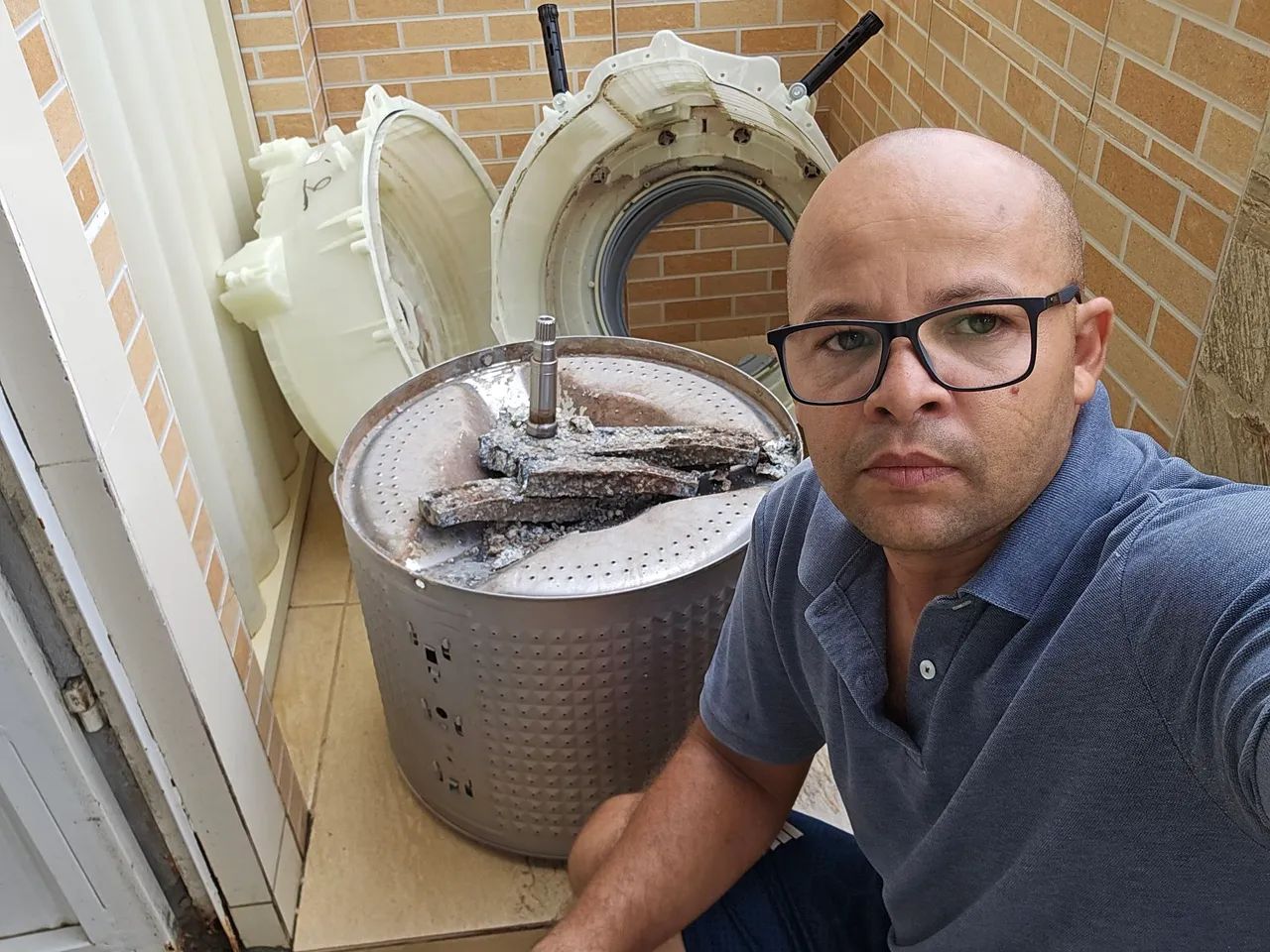 Lava Roupas Samsung EcoBubble 10kg - Foto 2