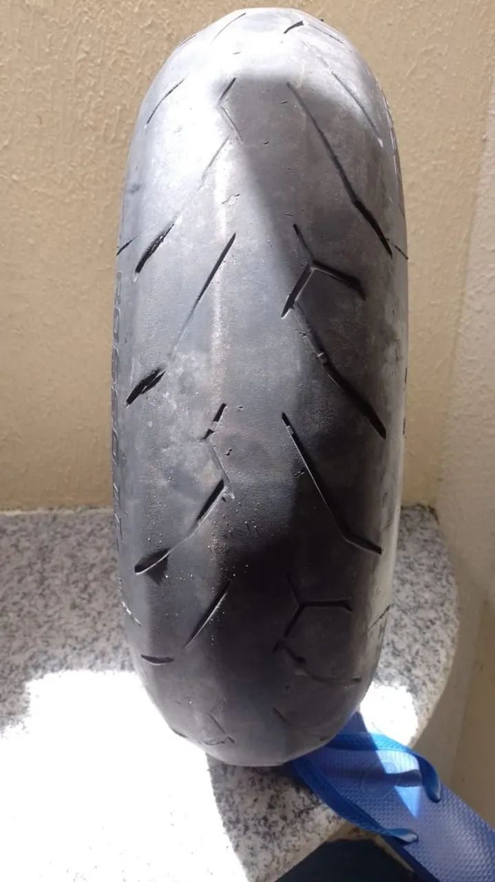 pneu cb500x 160/60-17 semi-novo conservado!