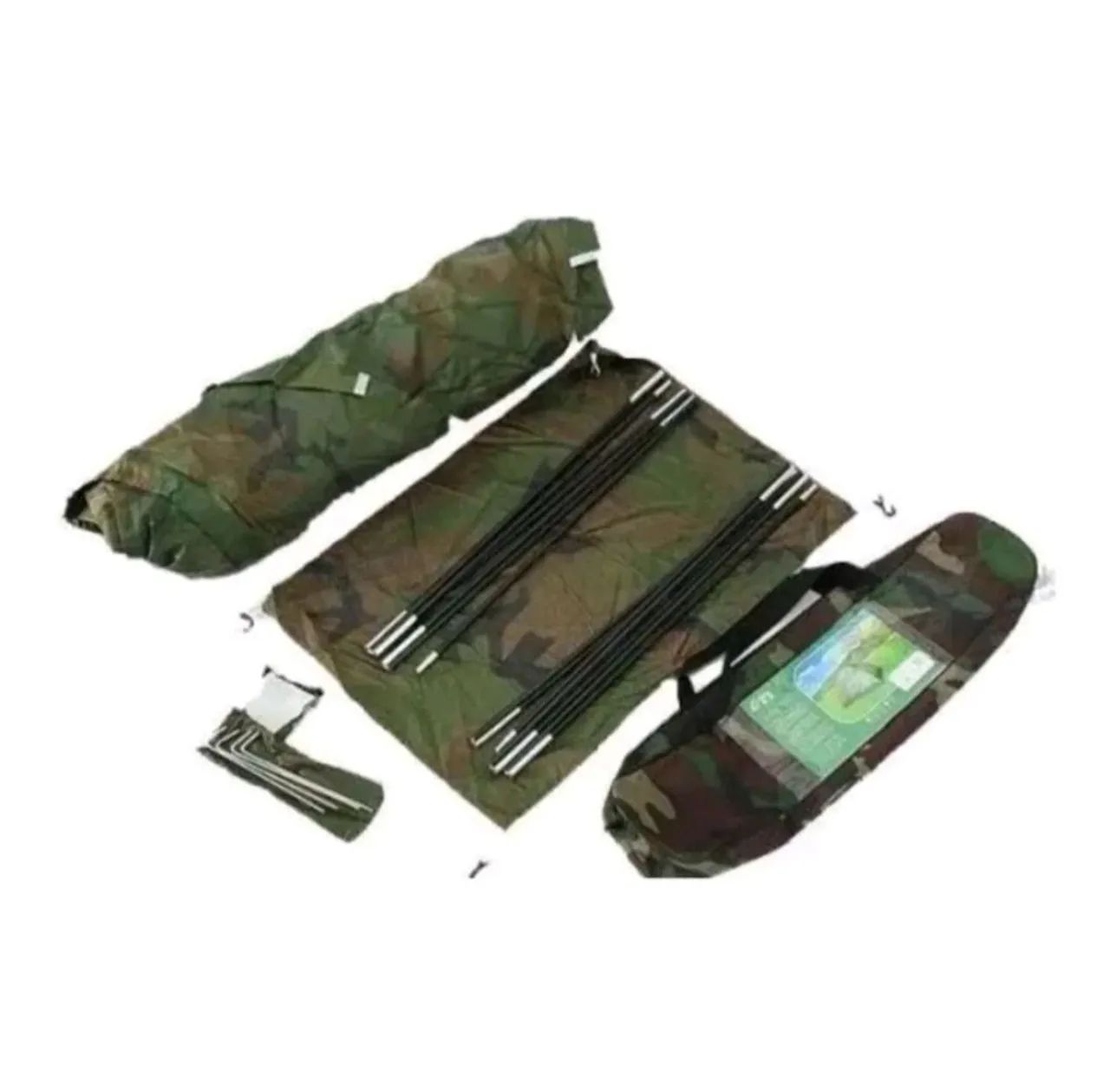 Barraca de Camping Camuflada - Perfeita para Aventura! - Foto 2