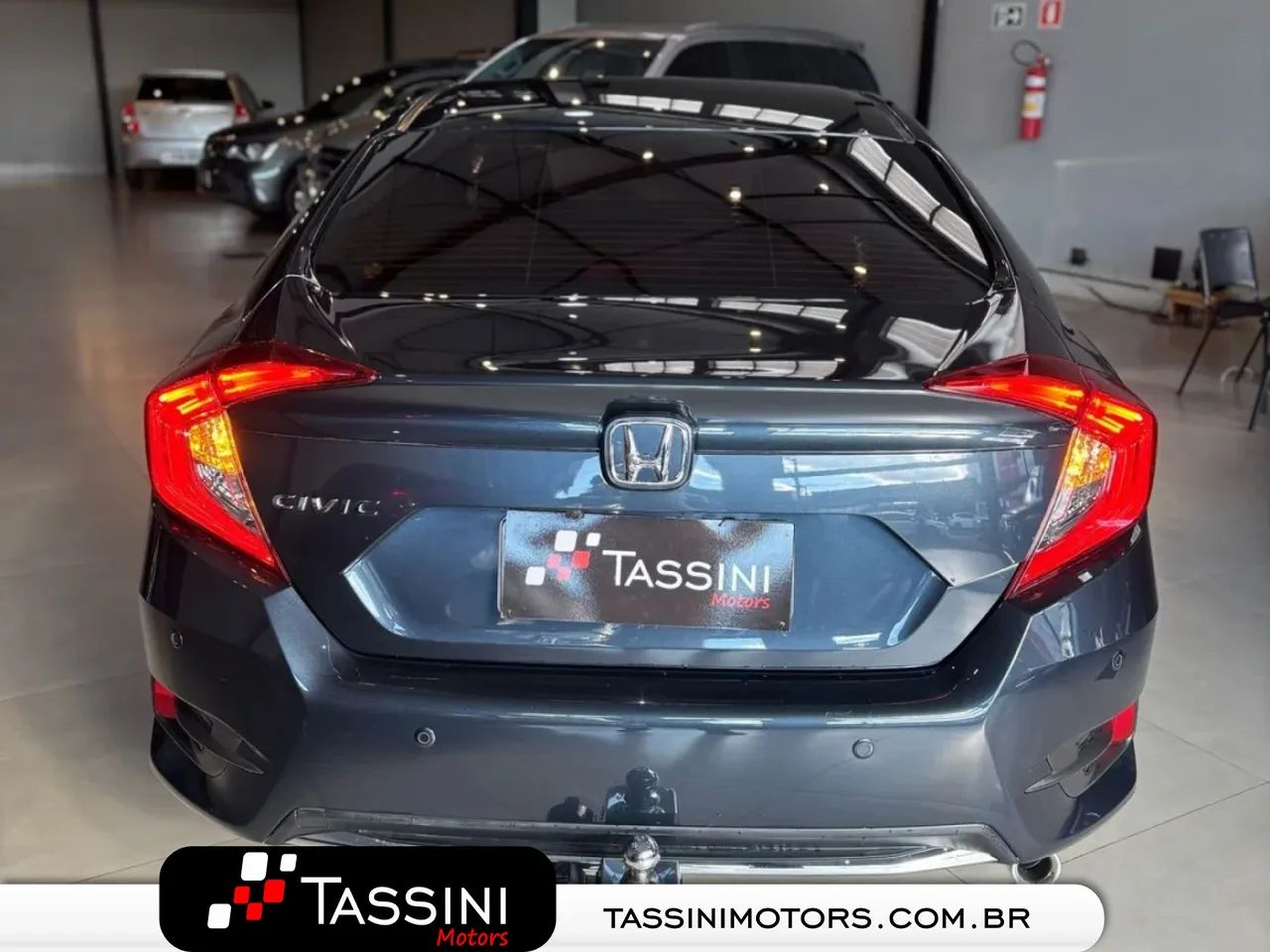 HONDA CIVIC 2.0 16V FLEXONE EXL 4P CVT AZUL 2021 - Foto 4
