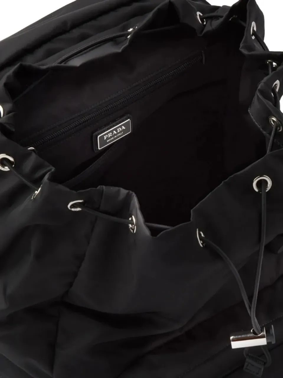 Mochila Prada Re-nylon (original) Preto - Foto 3