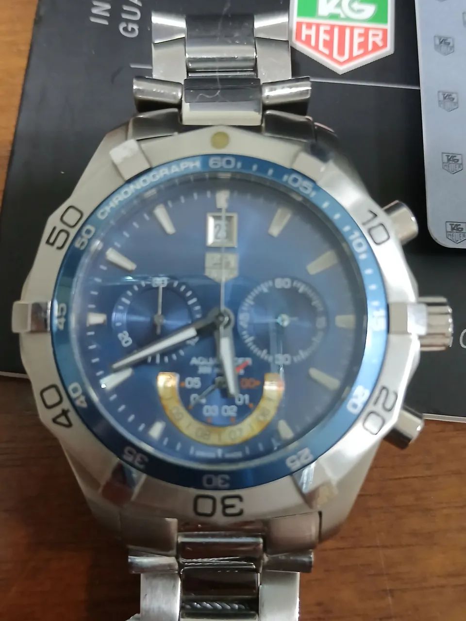 Relógio Tag Heuer Aquaracer Chronograph - Foto 2
