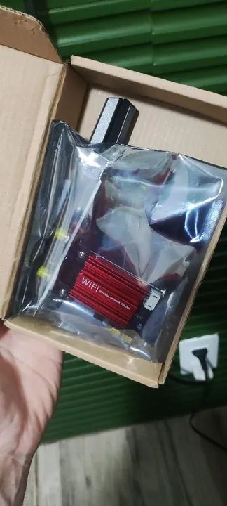 Placa de Rede Wireless wifi e bluetooth PCI Nova-E