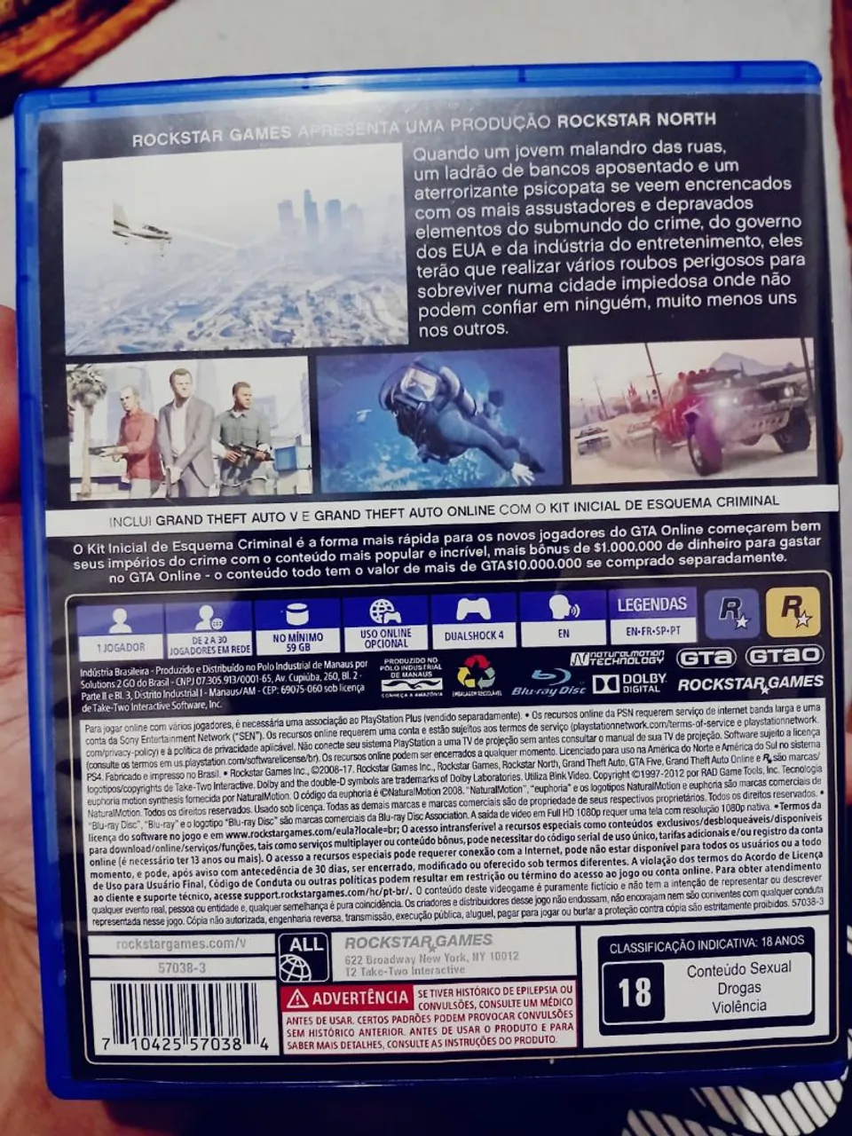 Grand Theft Auto V - PS4