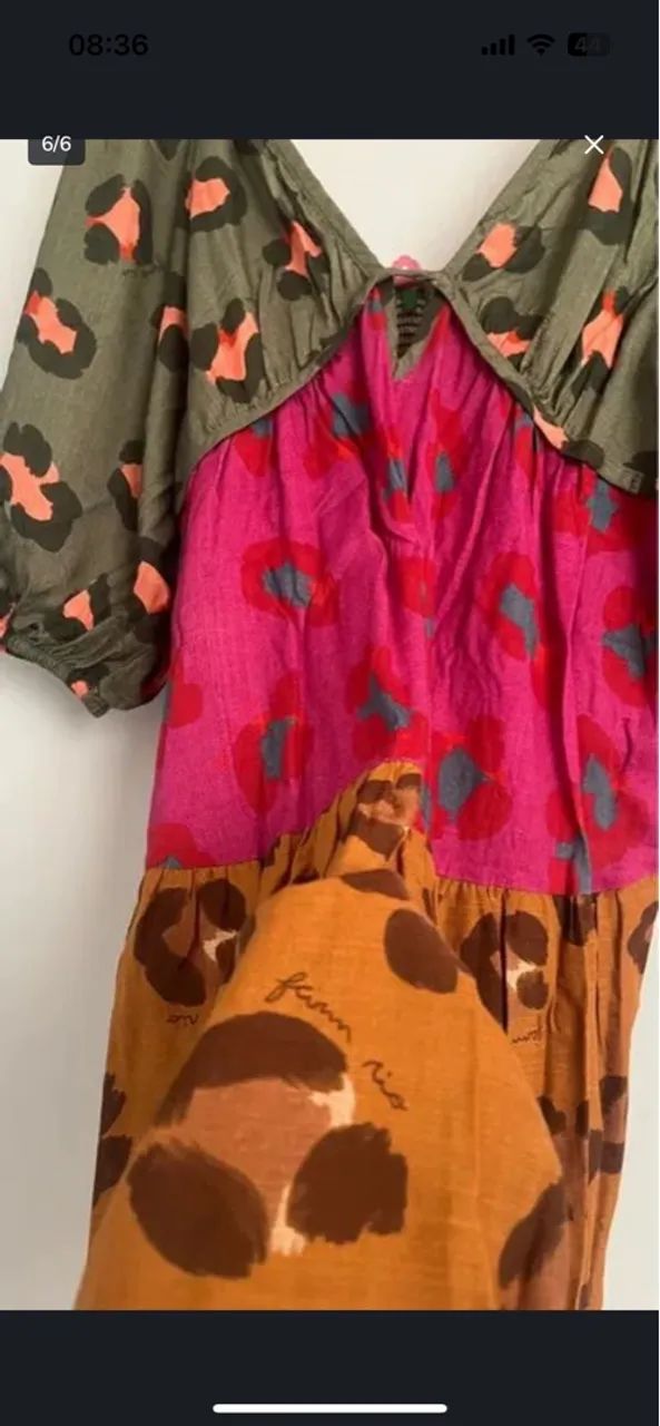 Vestido FARM tam M  - Foto 5