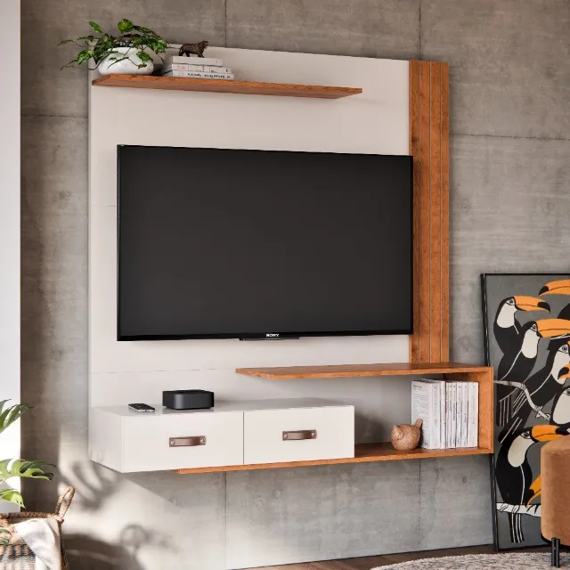 Painel e Rack Para TVs até 60 polegadas várias cores NOVO