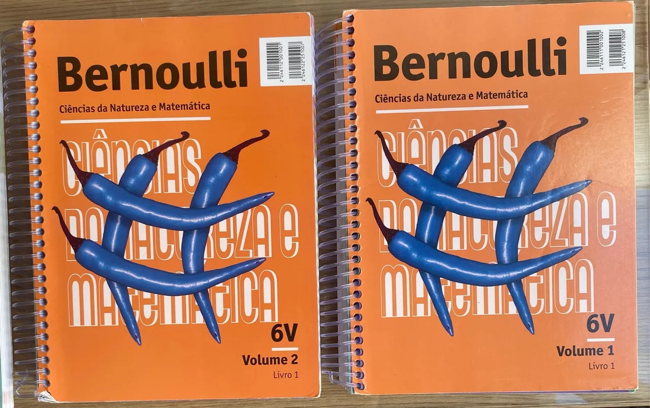 Livros Bernoulli 6V - Ciências da Natureza e Matemática