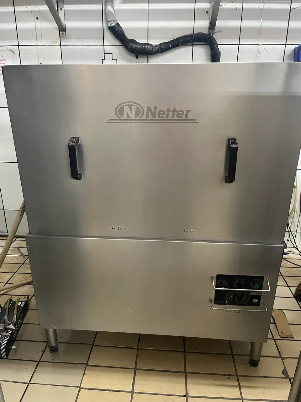 Lavadora industrial de louças Netter NT 810 - Foto 4