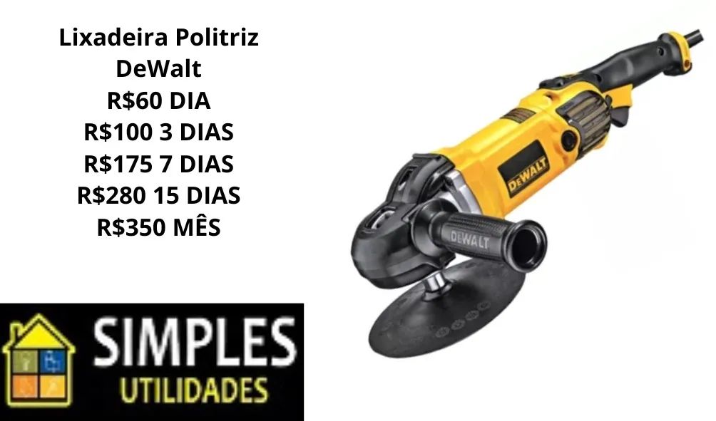 Lixadeira Politriz locação 