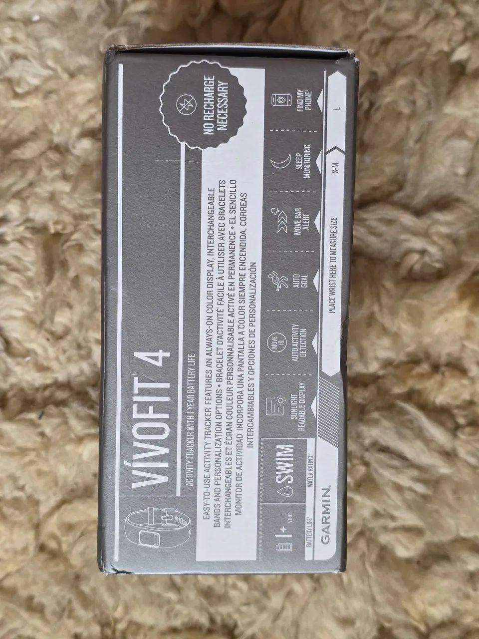 Relógio Garmin Vivofit 4 Smartband - Novo - Foto 2