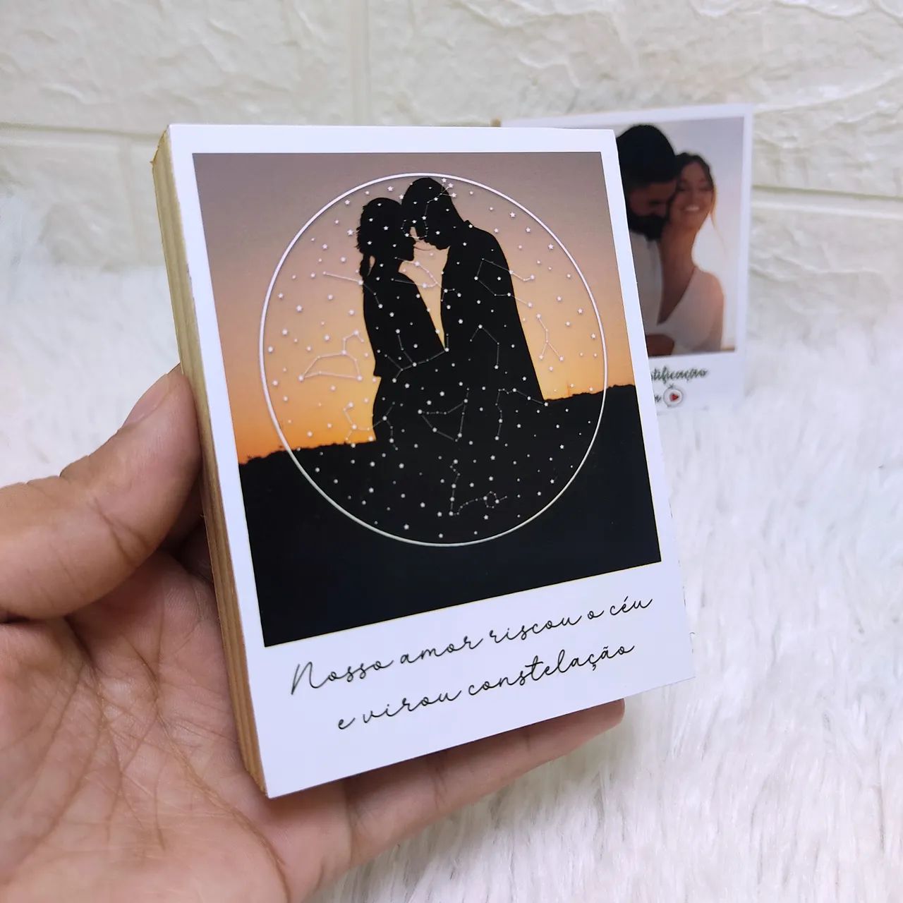 2 Polaroids De Pinus Personalizado  - Foto 2