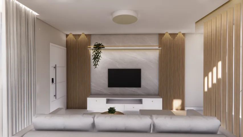 projeto  de decoracao de 1 ambiente - Foto 2