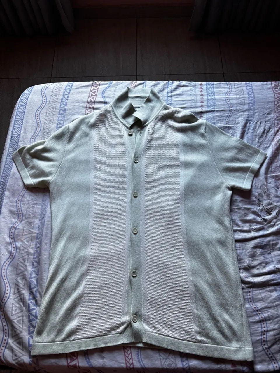 Camisa de malha Zara - Tamanho M - Foto 4