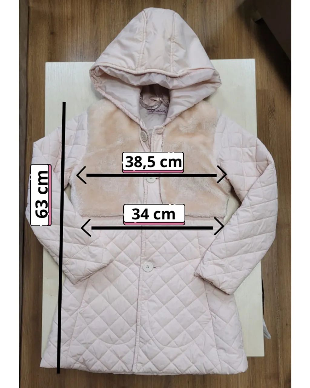 Jaqueta tamanho 8 - Foto 2