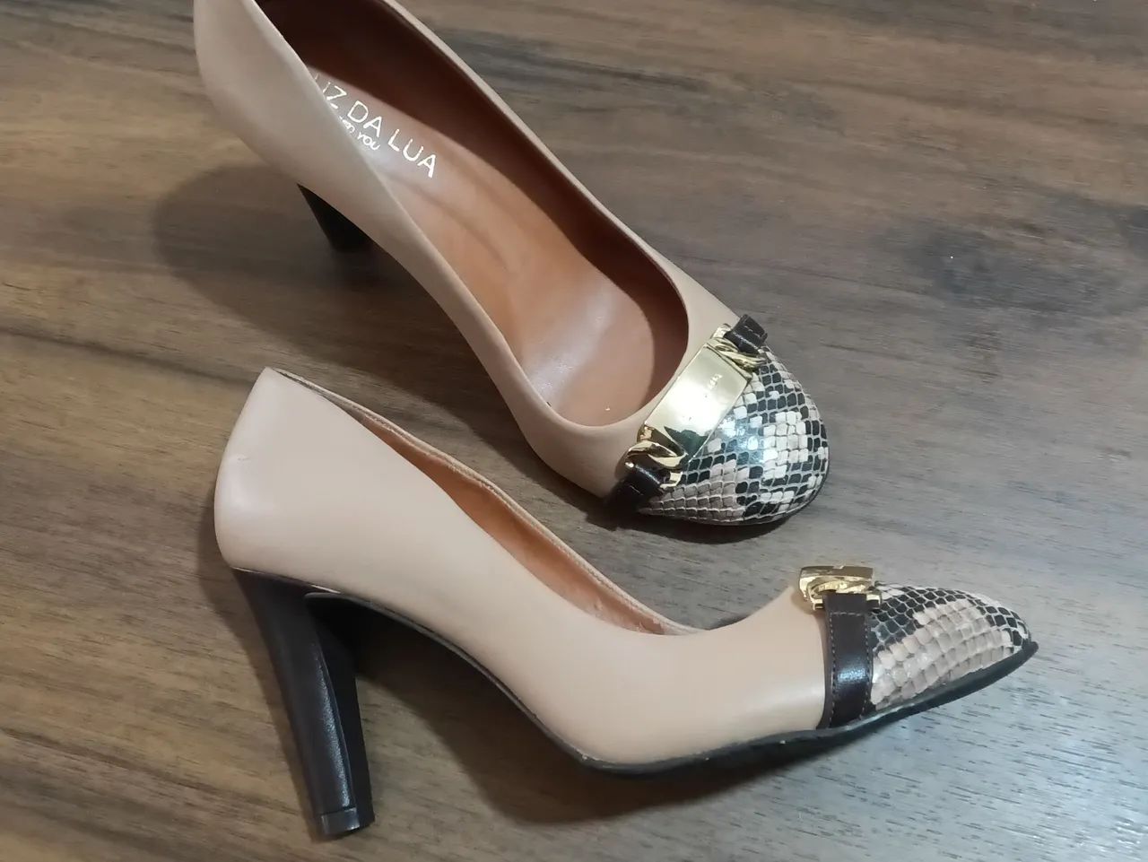 Sapato Feminino Scarpin de Luxo número 36  - LUZ DA LUA