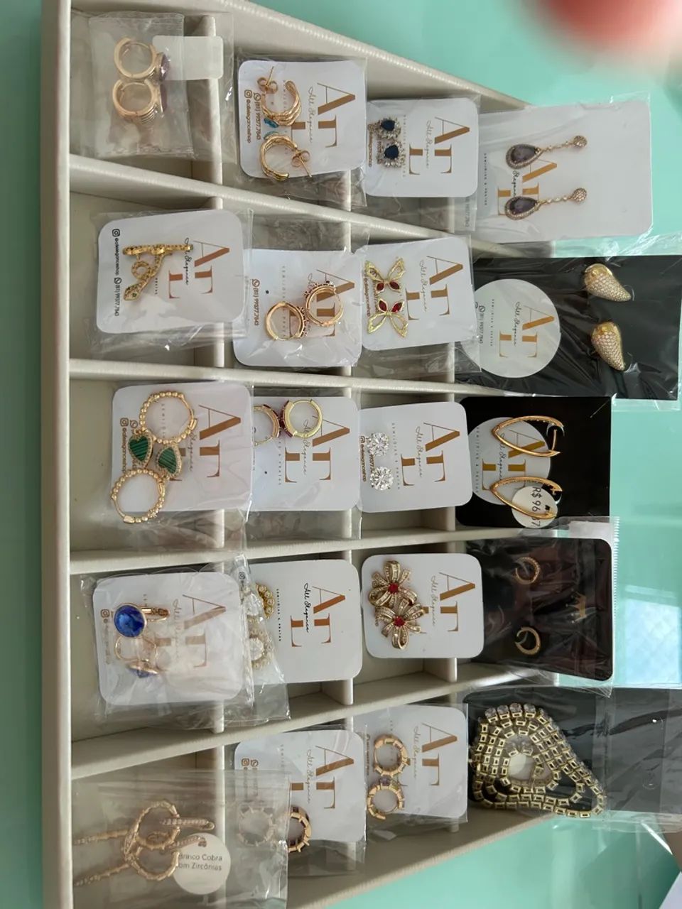 Coleção de Bijuterias e Semijoias Elegantes - All Beagom - Foto 5