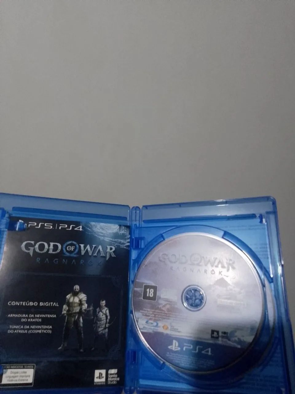God of War Ragnarök - PS4 - Edição de Lançamento - Foto 3