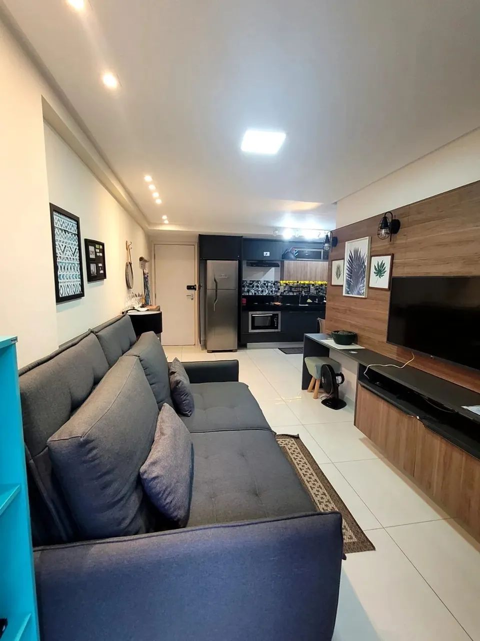 Alugo apartamento 350m da orla Mobiliado