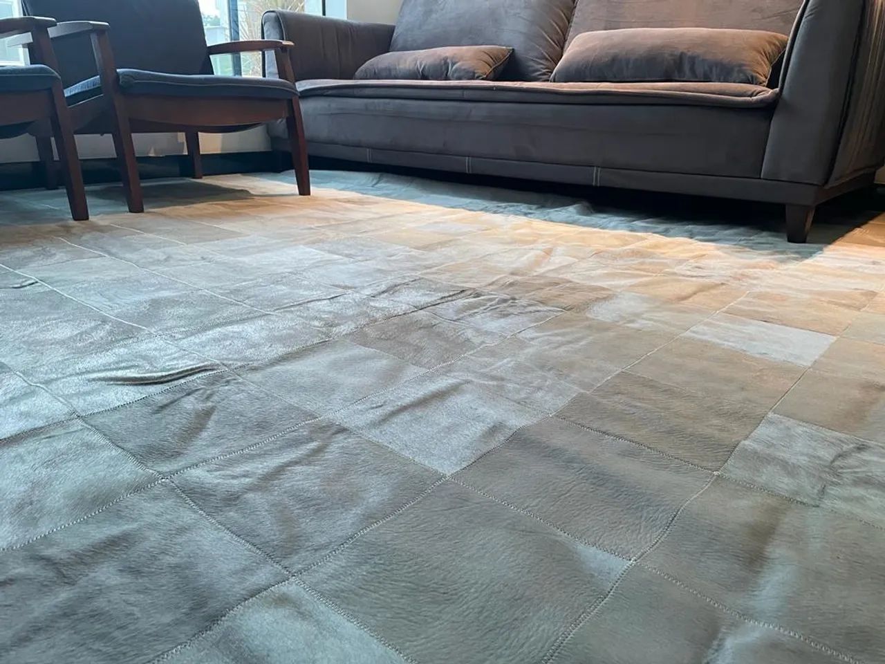 Tapete de Couro Patchwork