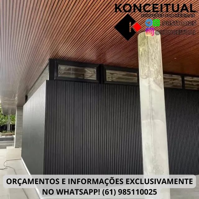 Painéis Ripados e Vinílicos