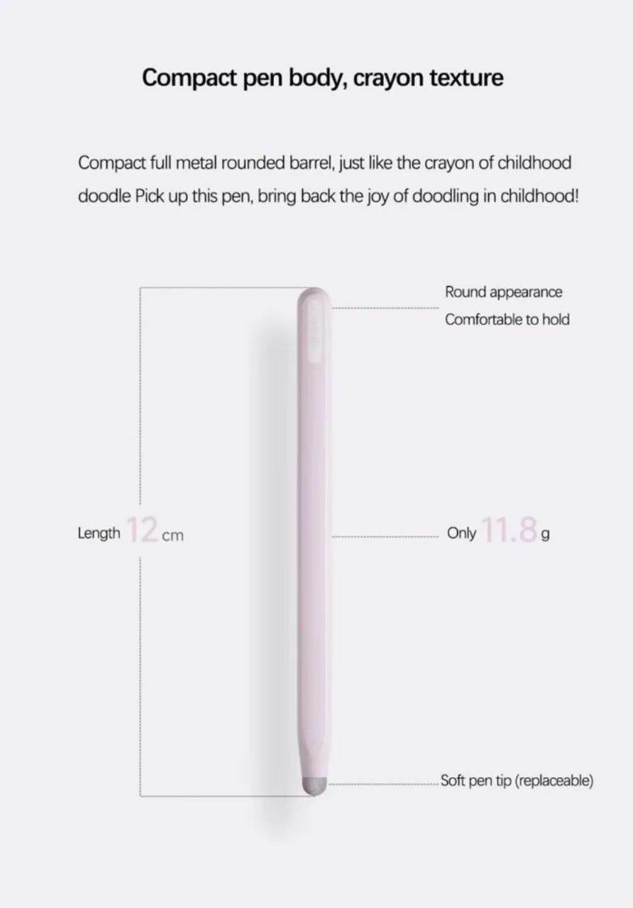 Caneta Stylus Redmi para Tablets Roxa - Foto 2