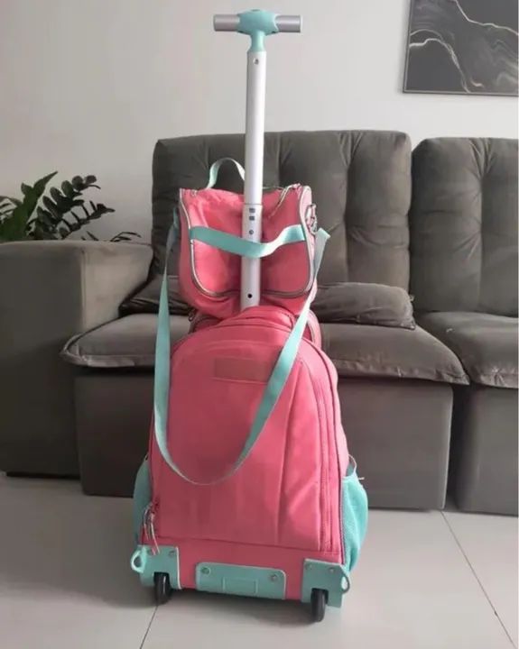 Kit de mochila , lancheira e estojo - Foto 3