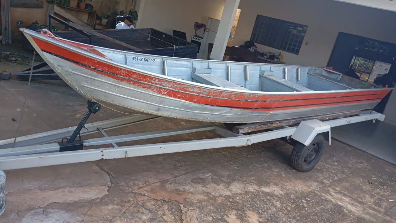 Barco com carretinha de 6 metros  - Foto 4