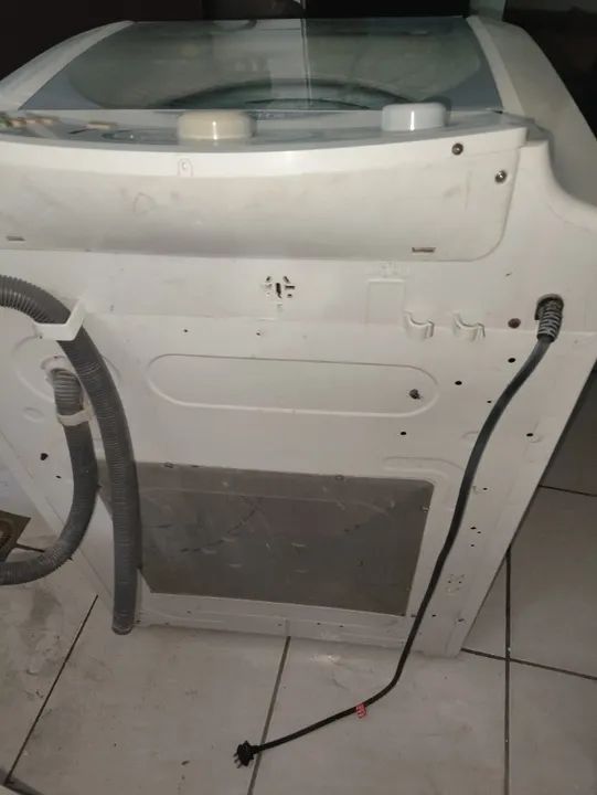 Maquina de lavar roupas em bom estado, tudo funcionando direitinho - Foto 5
