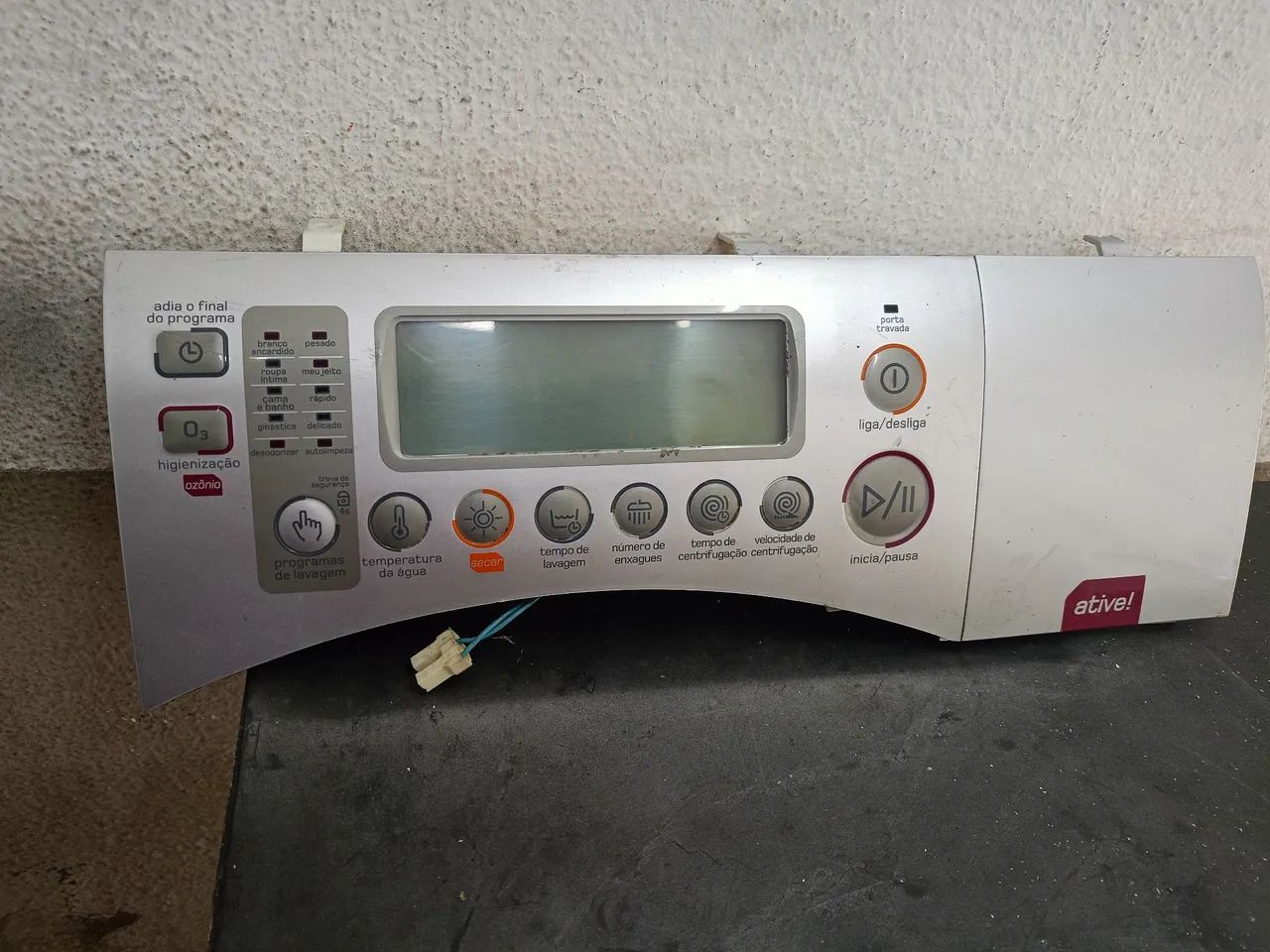Painel lava e seca Brastemp 