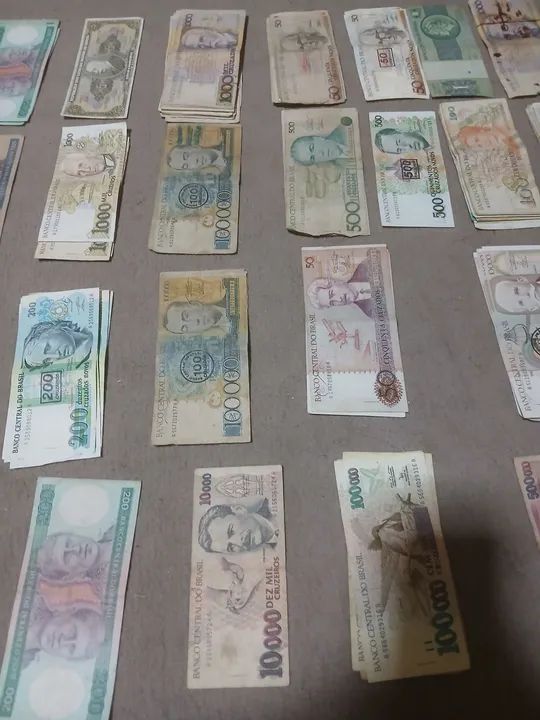 Moedas Antigas Brasileiras - Coleção Completa