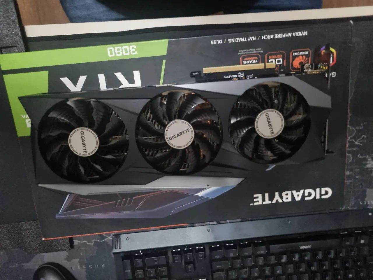 Placa de Vídeo Gigabyte GeForce RTX 3080 Gaming OC 10G - Foto 2