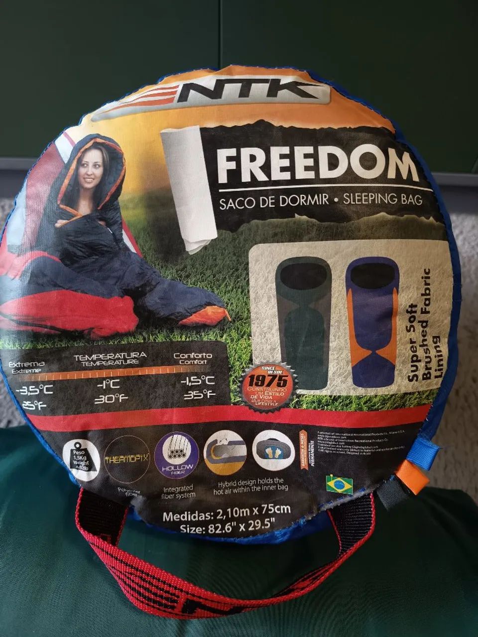 Saco de dormir NTK Freedom (dois) - Foto 2