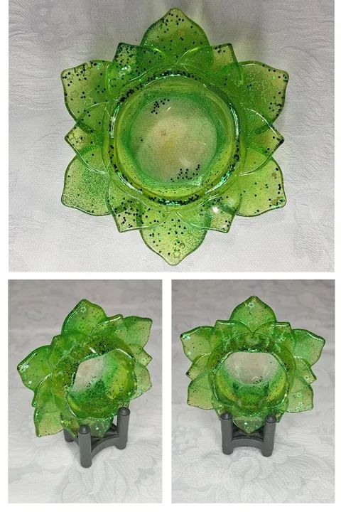 Suporte Vela Flor de Lótus  - Foto 5
